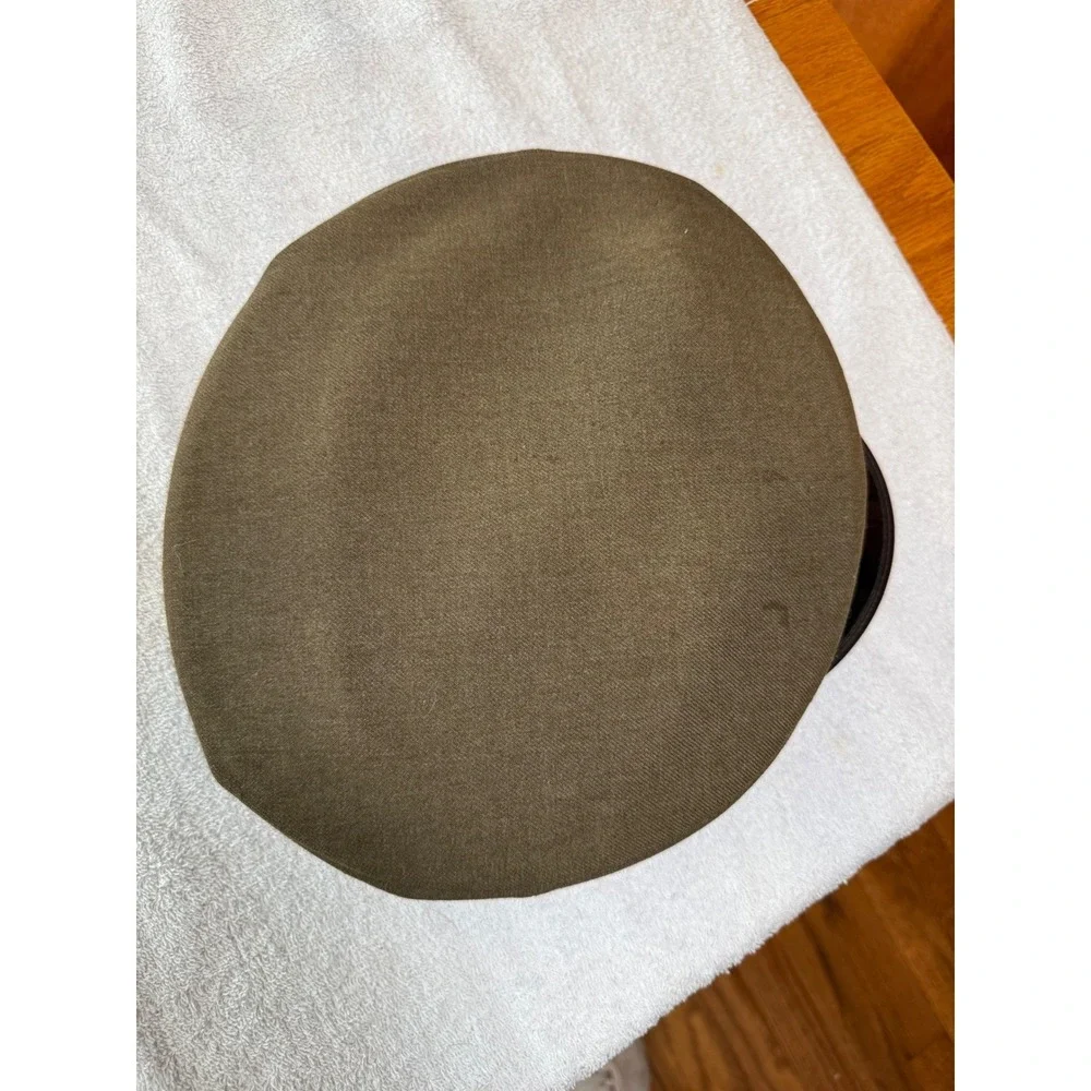 Vintage WWII US Army Officer Service Cap Feldman Cap Co On to Victory Visor Hat